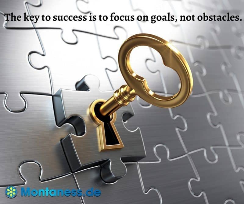 050-The key to success is to focus on goals