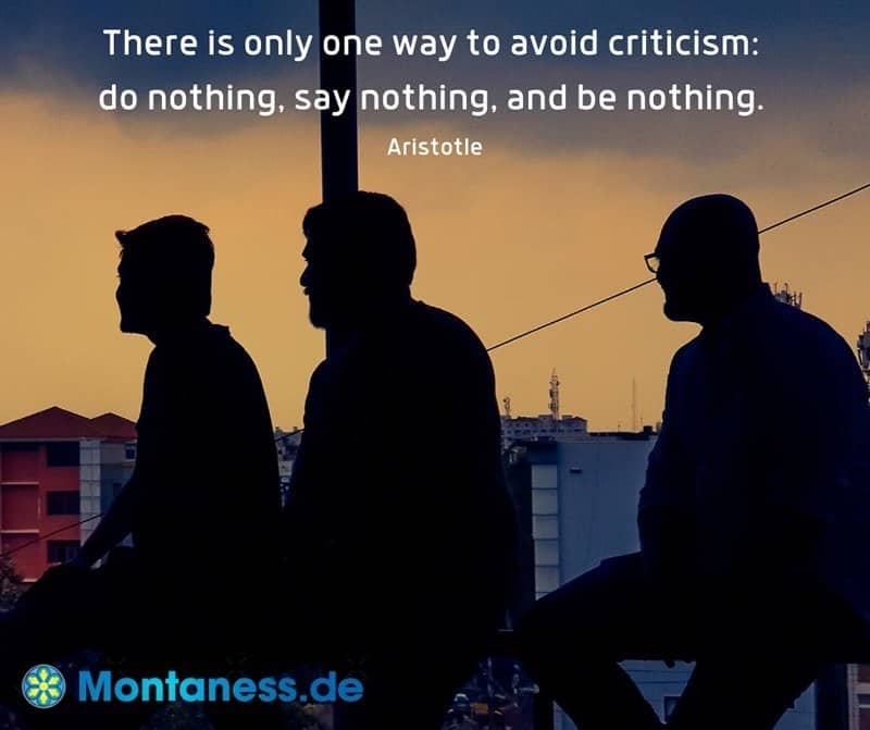 057-There is only one way to avoid criticism