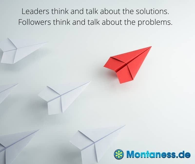 297-Leaders think and talk about solutions