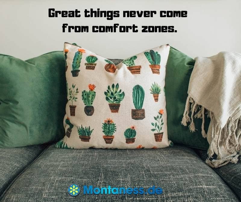 334-Great things never come from comfort zones
